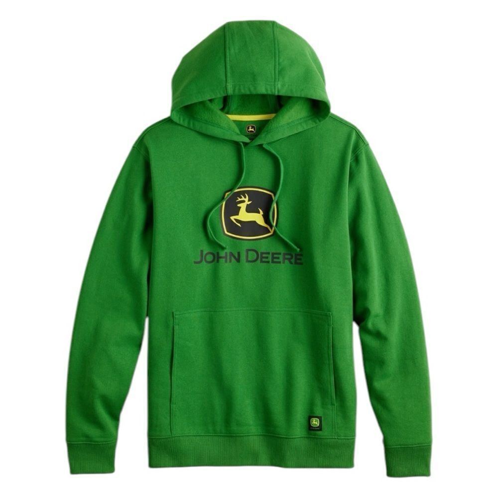 John Deere Core Graphic Logo Hoodie Green- Size XXL